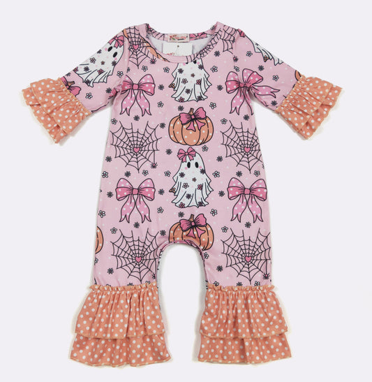 CC Girly Ghost Ruffle Romper