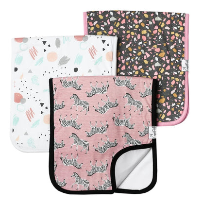 Copper Pearl Burp Cloths