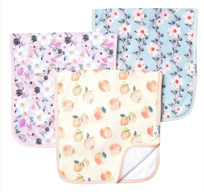 Copper Pearl Burp Cloths