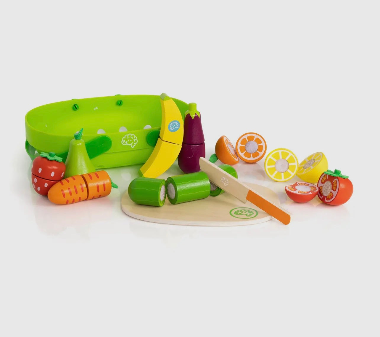 Fat Brain Pretendables Fruit & Veggie Basket