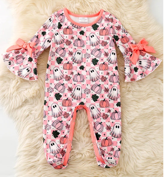 Pink Checkered Ghost 1pc
