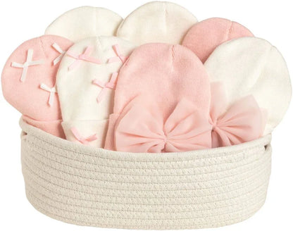 Mudpie Baby Bow Knit Hat