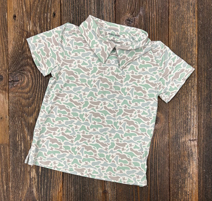 Meripex Marsh Camo Polo