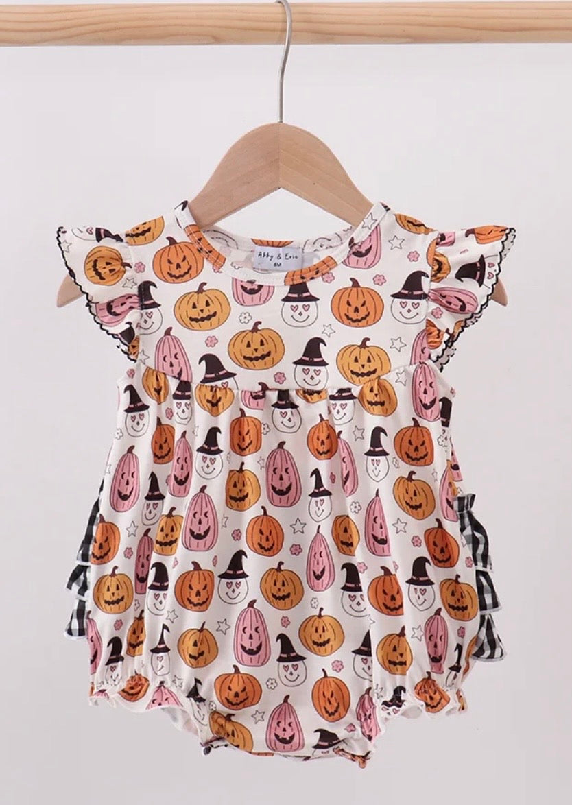 Pumpkin Ruffle Bubble