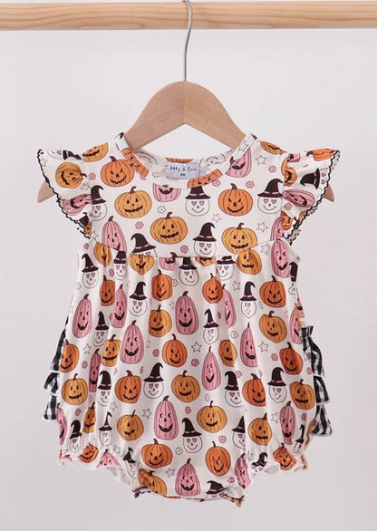 Pumpkin Ruffle Bubble