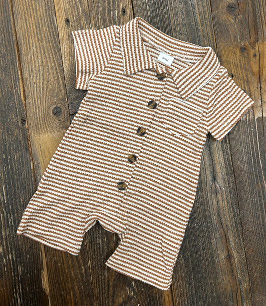 Charlie Brown Stripe Jumpsuit