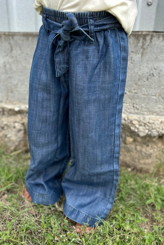 Hatley Denim Wash Paperbag Pant