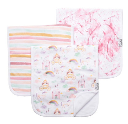Copper Pearl Burp Cloths