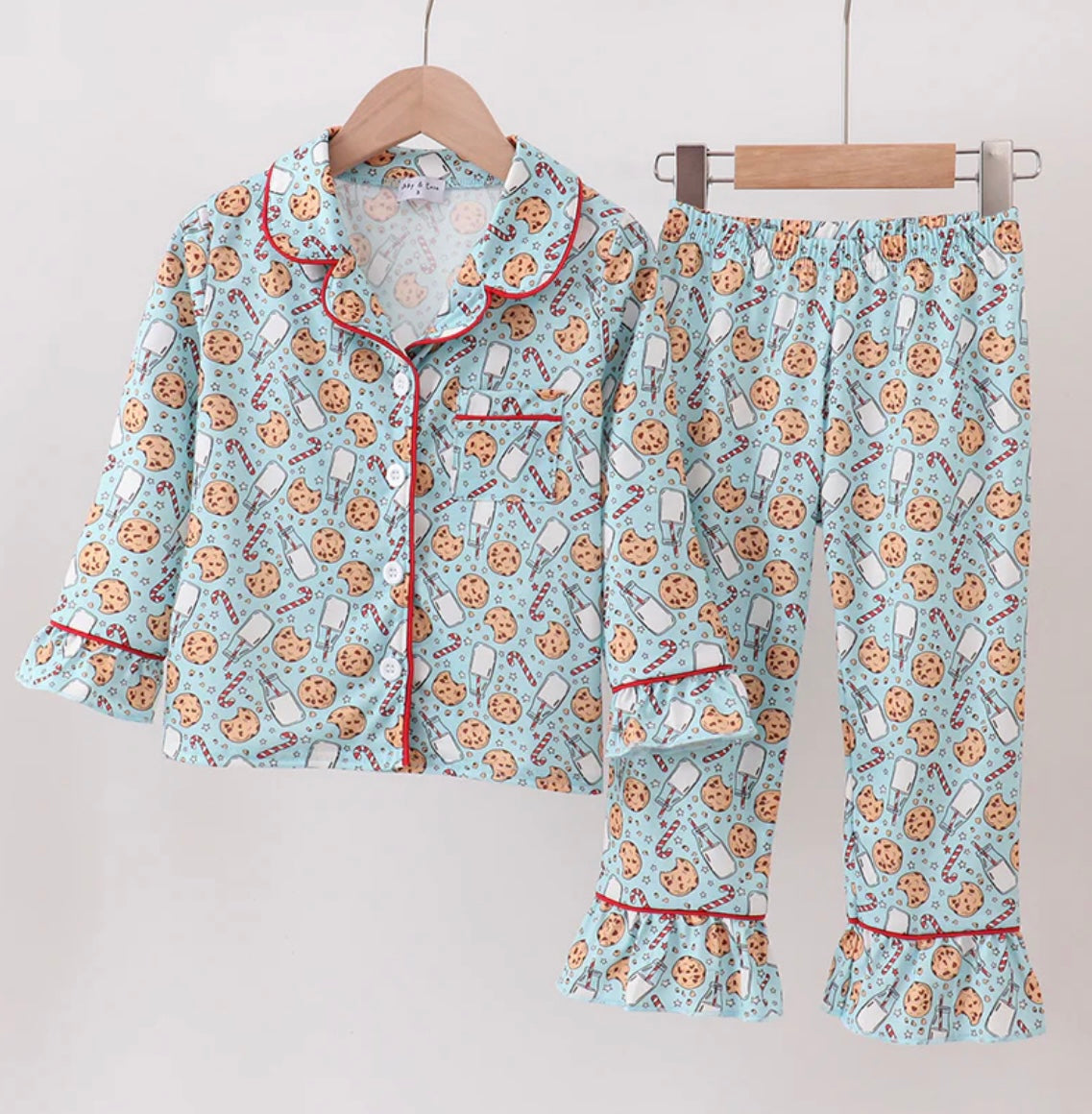 Santa Claus Cookie Family Pajamas