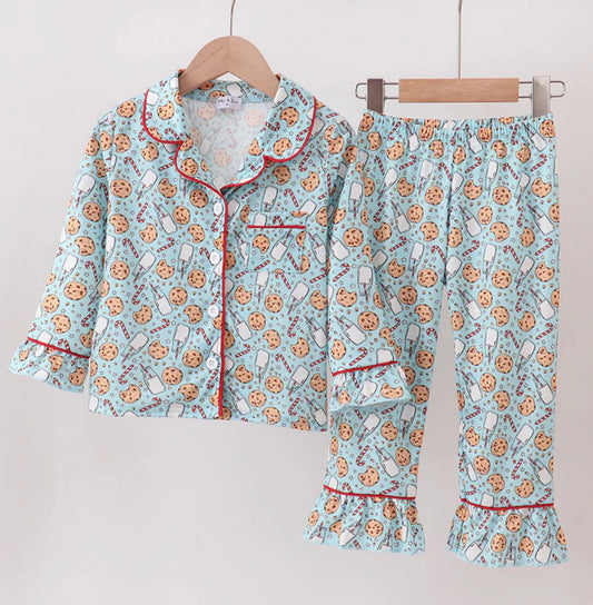 Santa Claus Cookie Family Pajamas