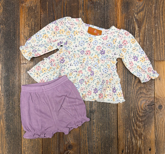 Millie Jay Mini Meadow Floral Bloomer Set (564)