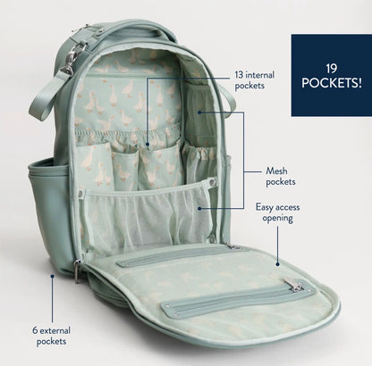 Itzy Ritzy Silly Goose Boss Plus Backpack Diaperbag