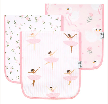Copper Pearl Burp Cloths