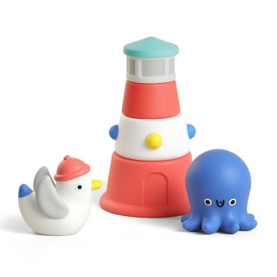 Itzy Ritzy Nautical Bath Stack Set