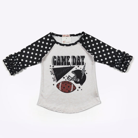 Game Day Ruffle Raglan