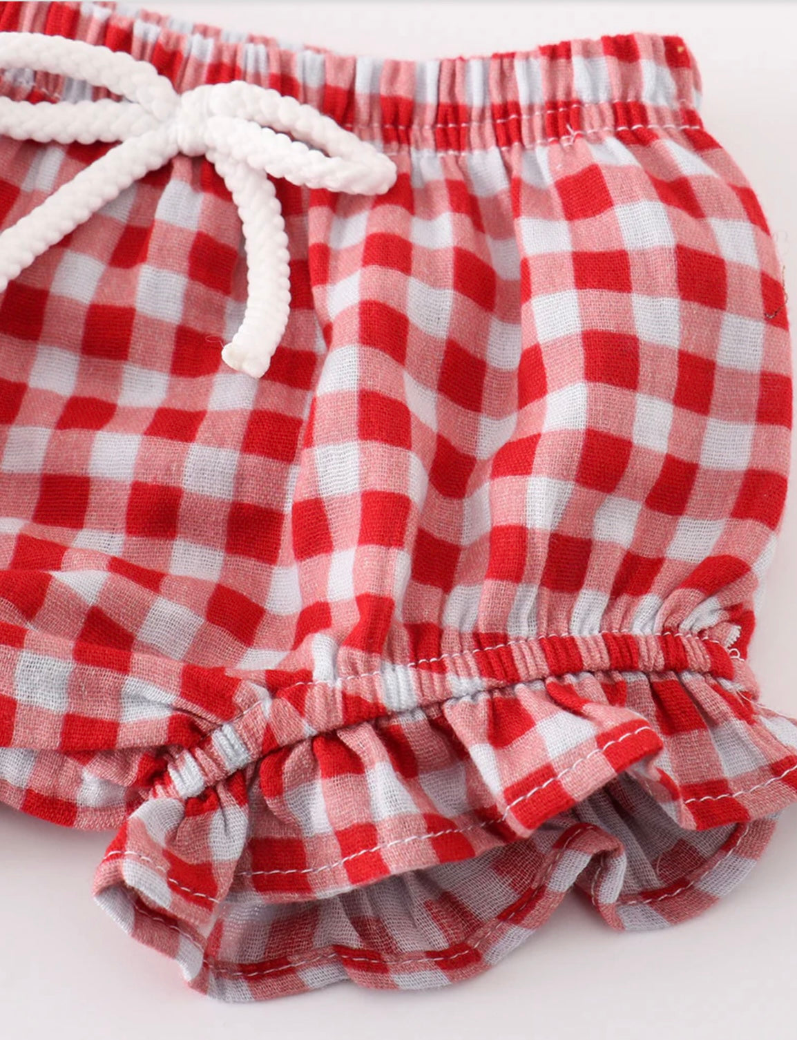 Farm Muslin Ruffle Baby Set