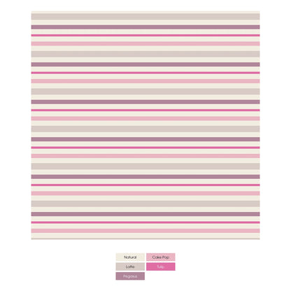 Kickee Pants Whimsical Stripe Convertible Sleeper