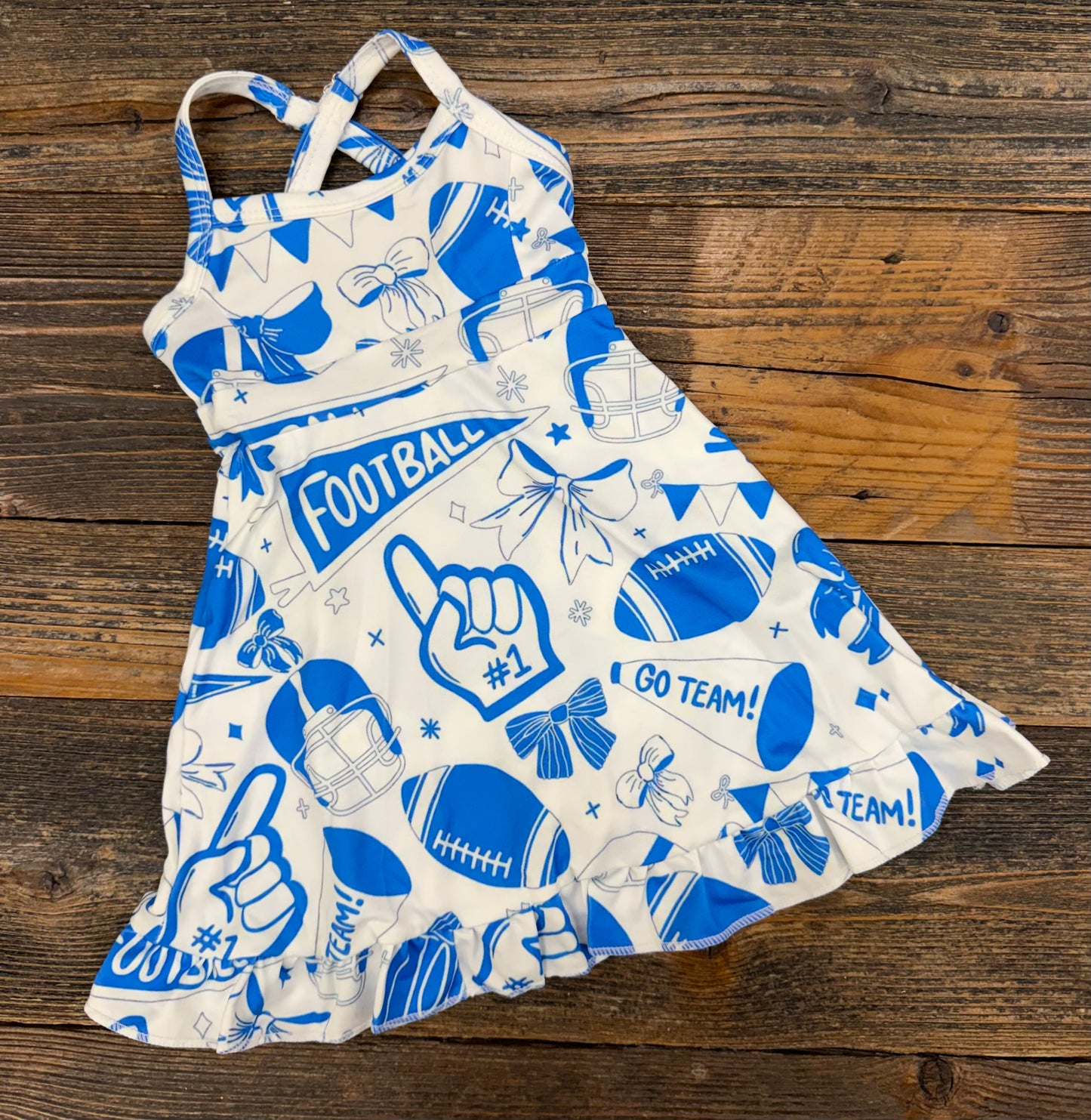 Game Day Football Tennis Dress