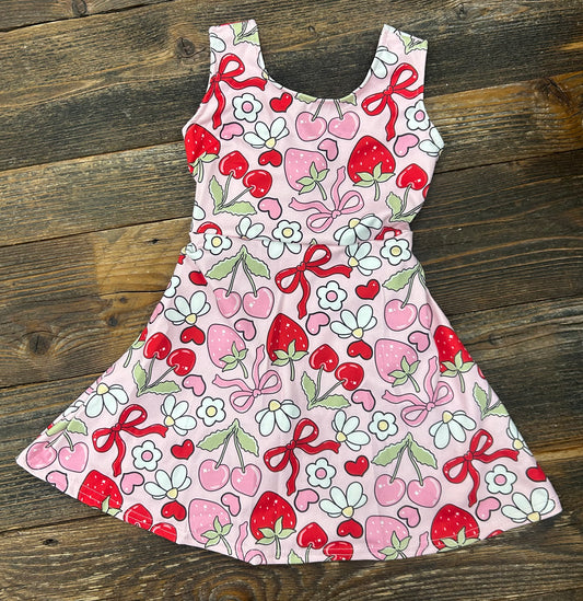 Berry Blissful Athletic Dress