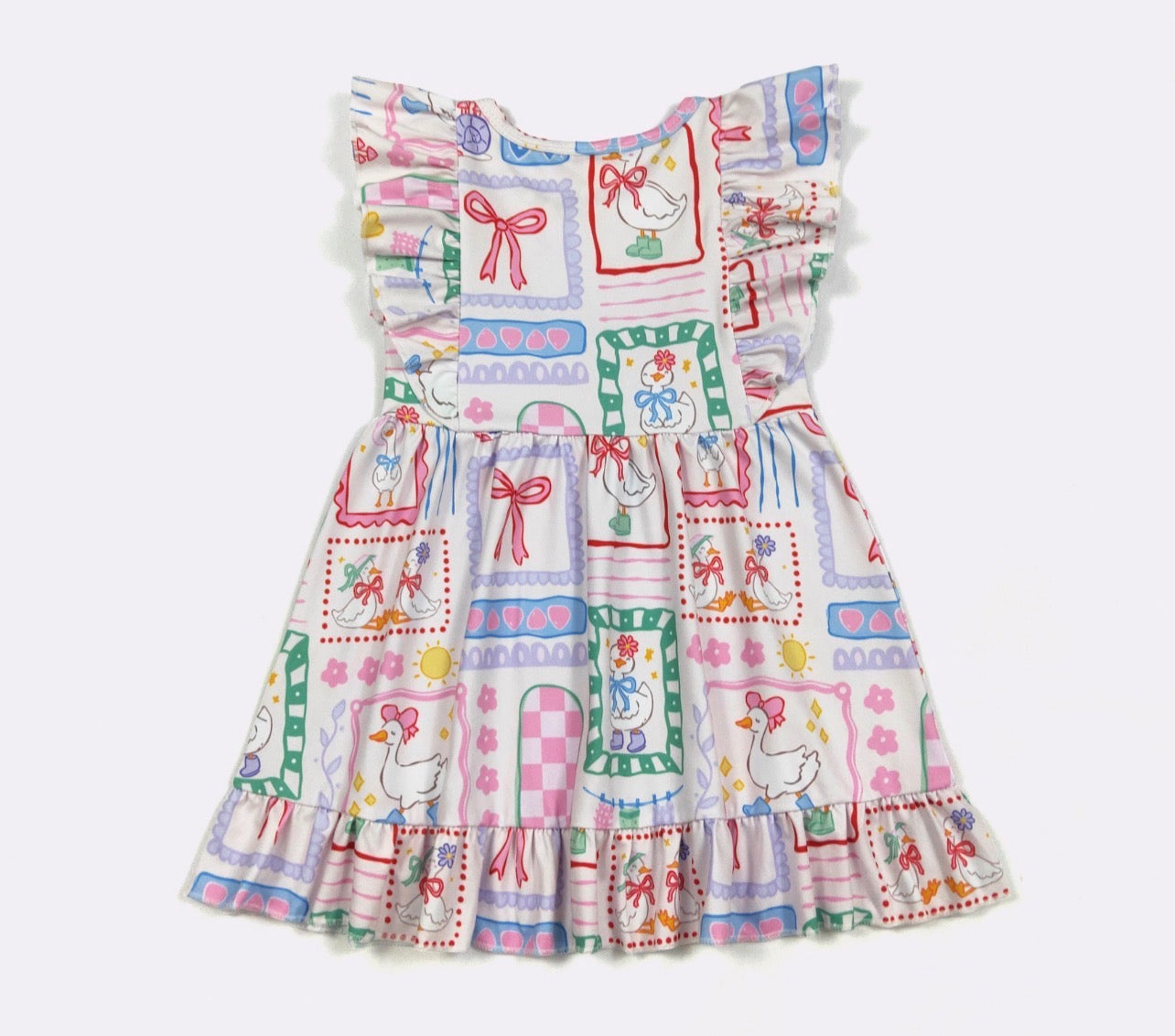 Silly Goose Ruffle Dress