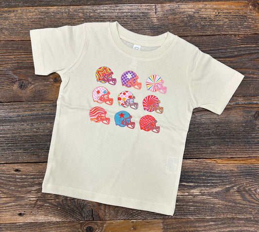 Funky Football Helmet Tee