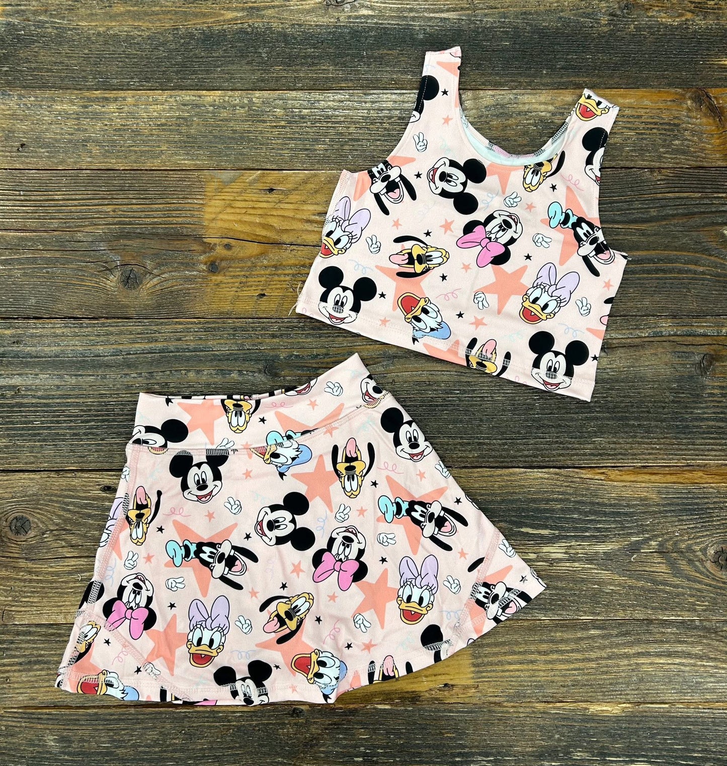 Coral Magical Group Skort Set