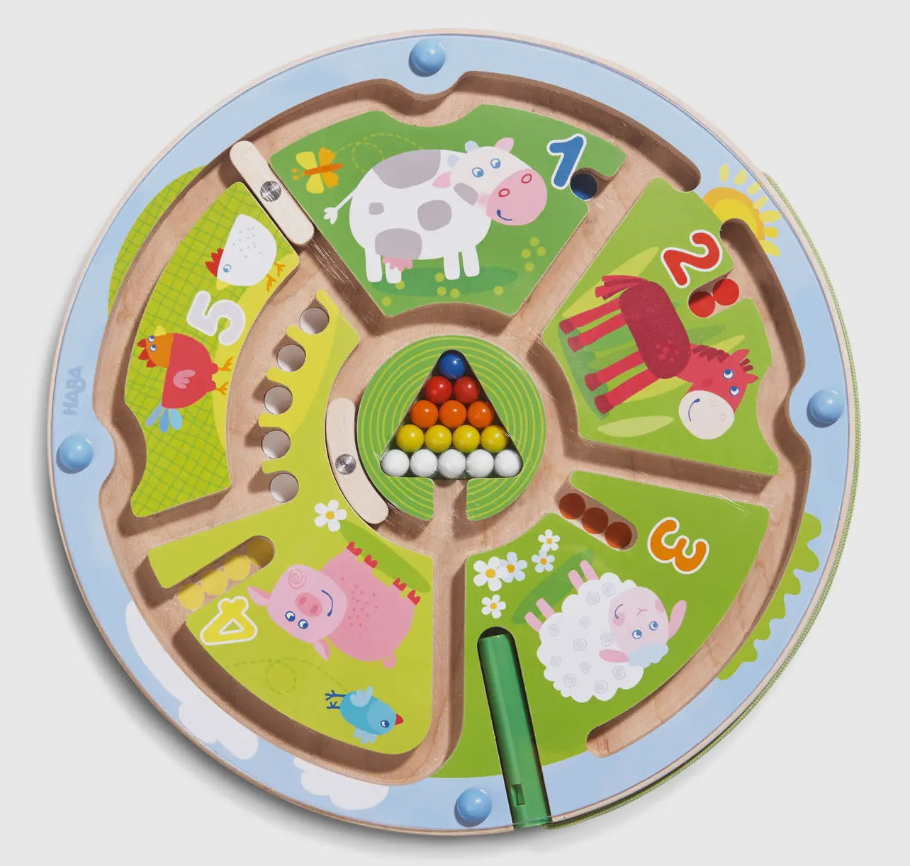 Number Maze Magnetic Puzzle