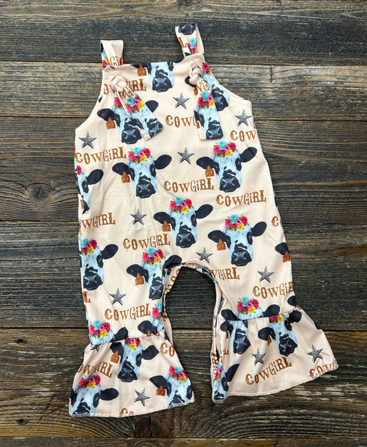 Cowgirl Bell Overall