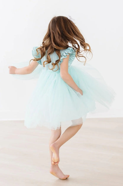 MR Sage Shimmer Tutu Dress