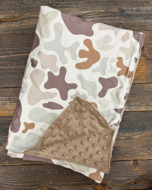 Muted Camo Blanket
