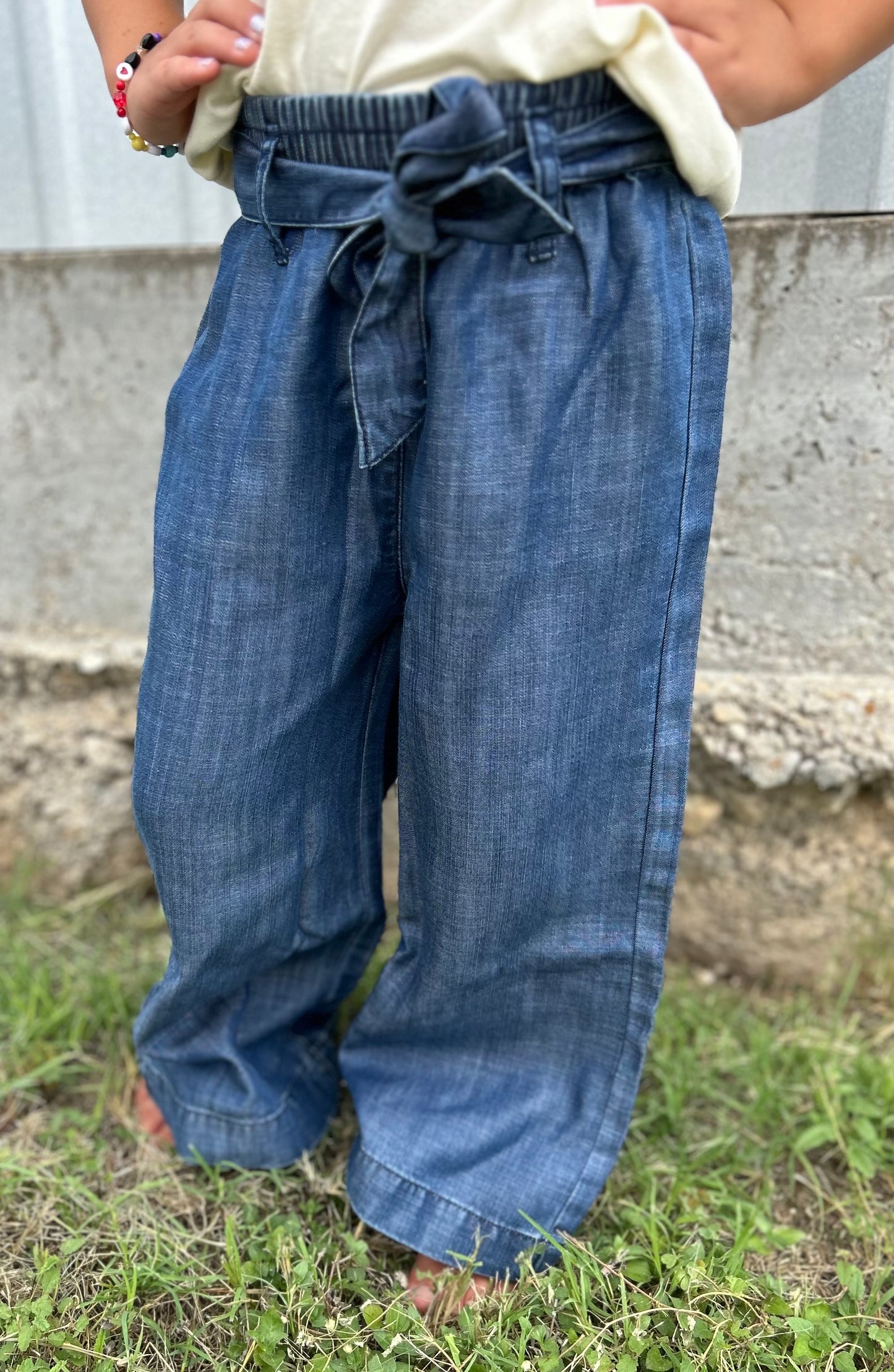 Hatley Denim Wash Paperbag Pant