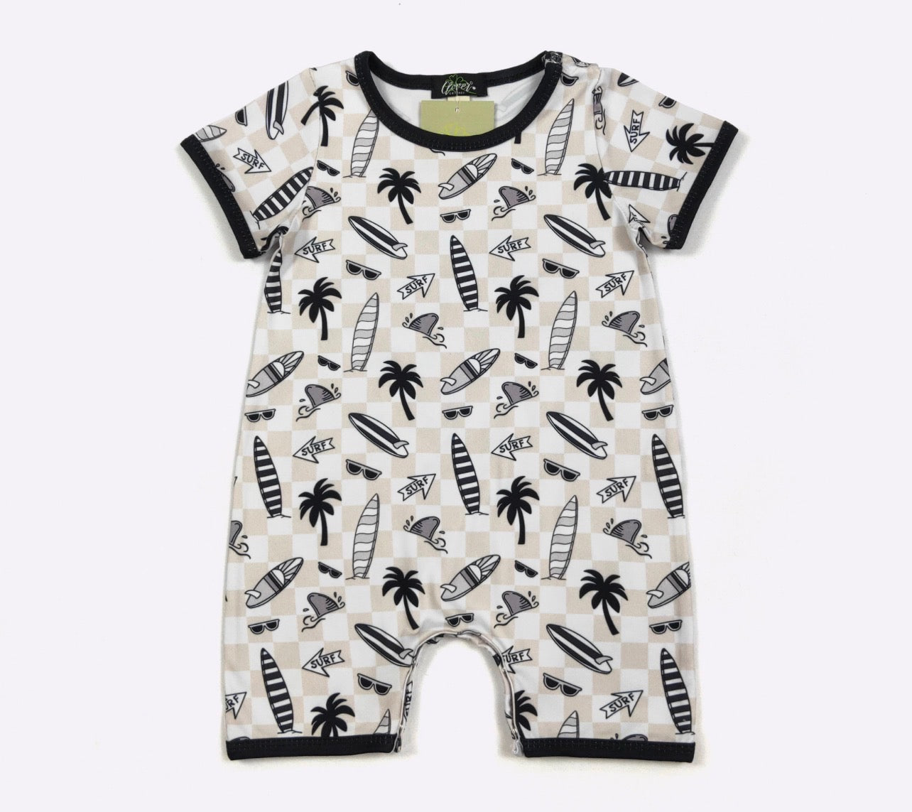 Surf Check Boy Romper