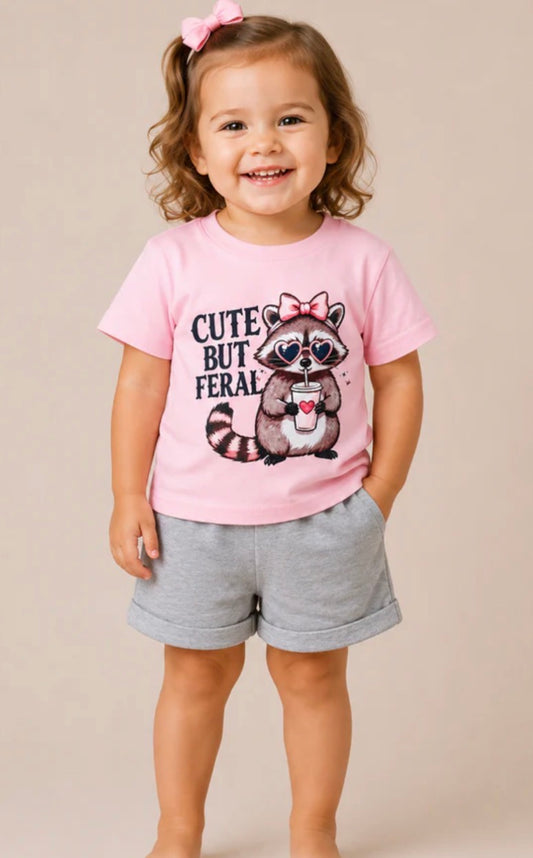 Pink Cute But Feral Set