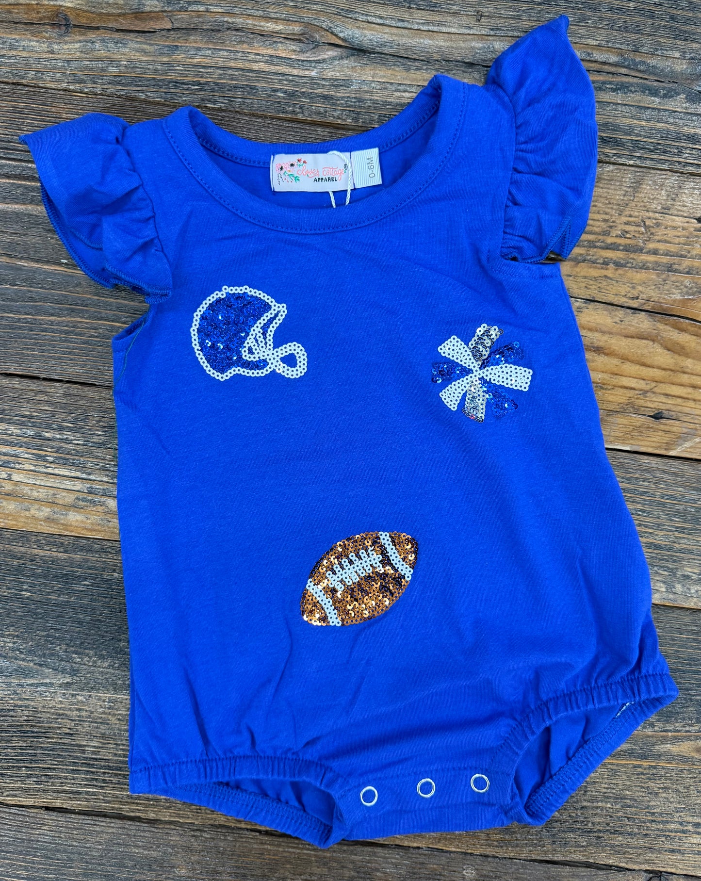 Game Day Sequin Romper