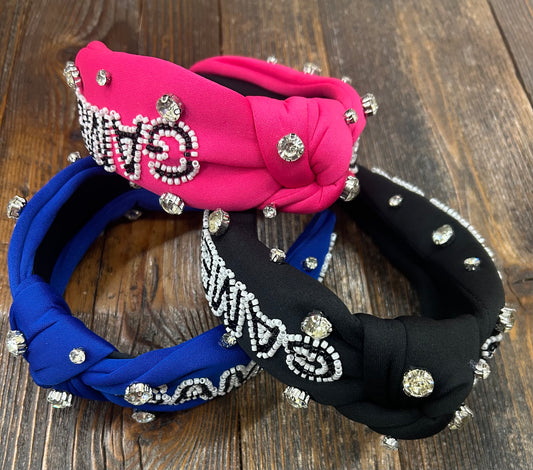 Game Day Rhinestone Headband