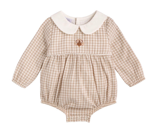Mudpie Gingham Turkey Bubble