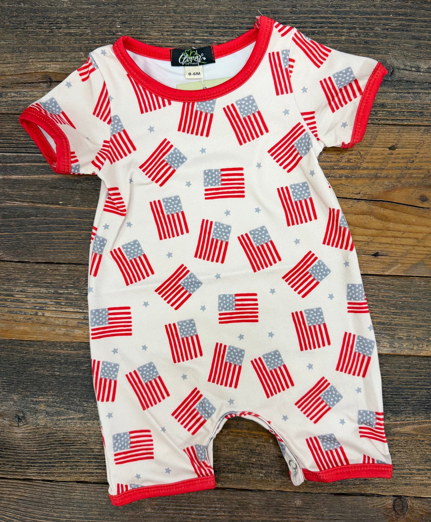 Freedom Flag Romper