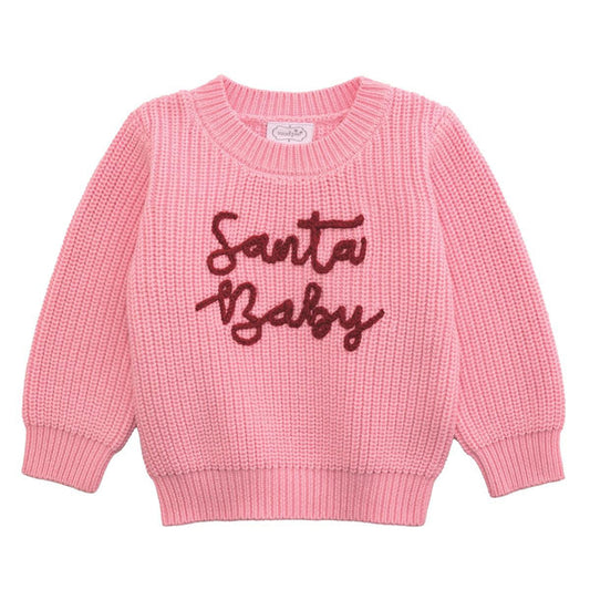 Mudpie Santa Baby Sweater