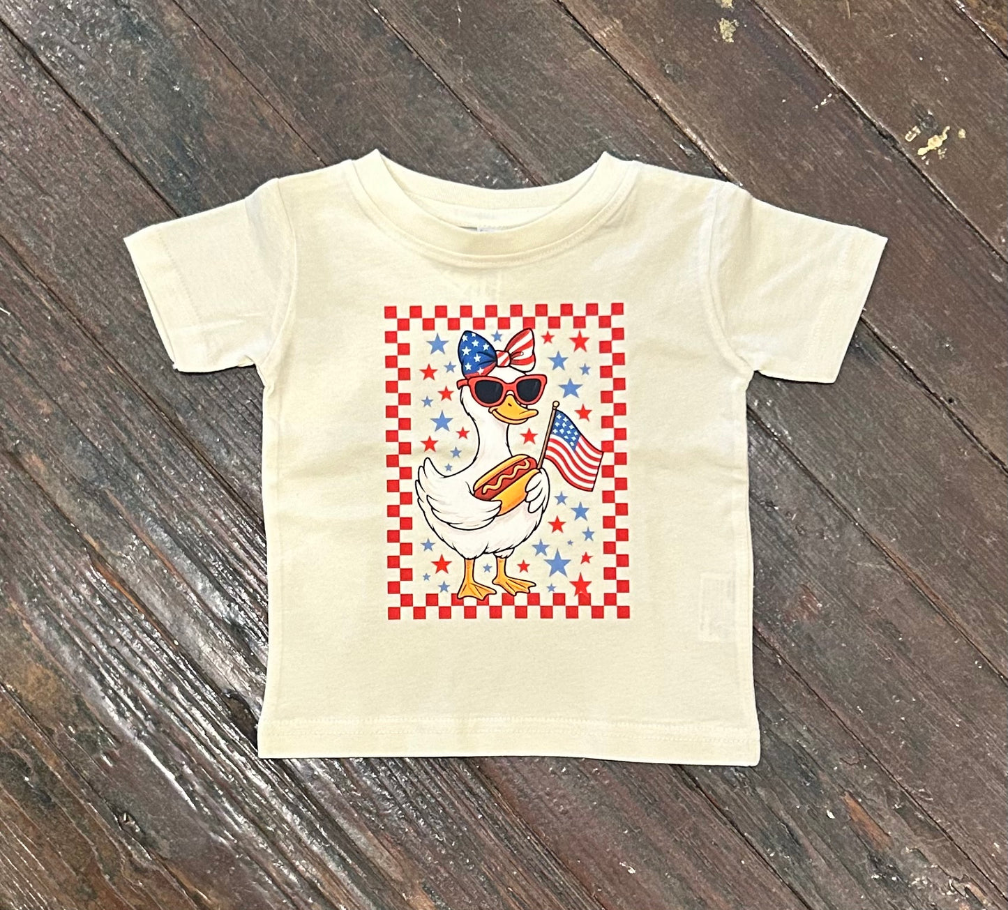 4th of July Duck Tee