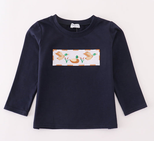 Navy Duck Long Sleeve