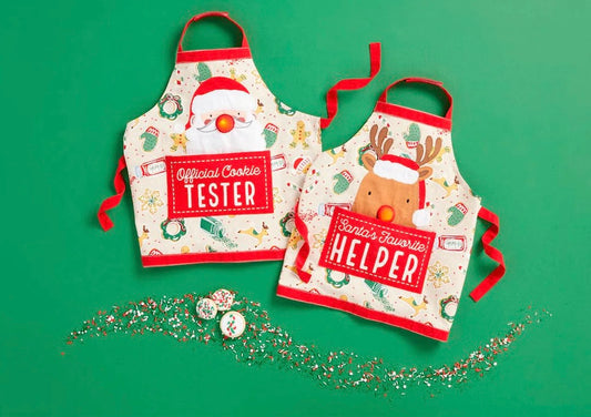 Mudpie Light Up Christmas Apron