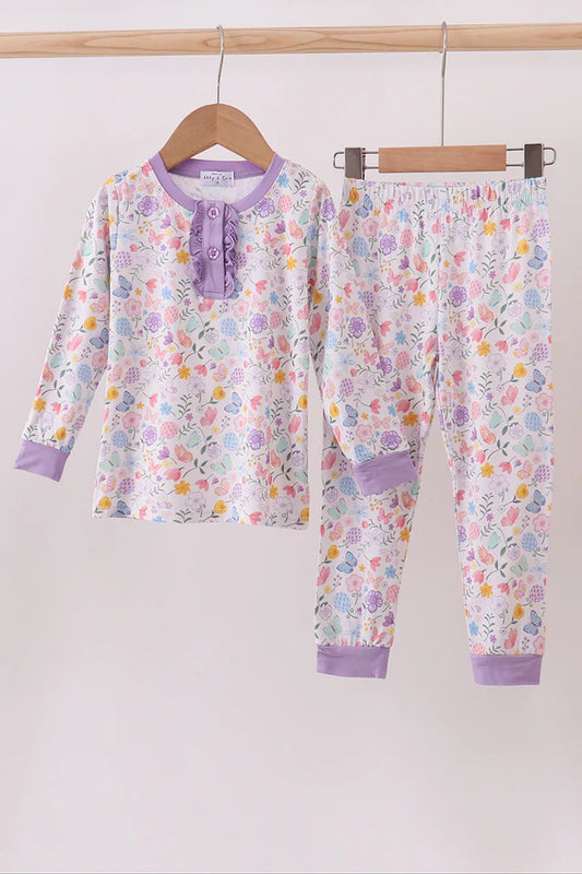 Butterfly Garden Pajama Set