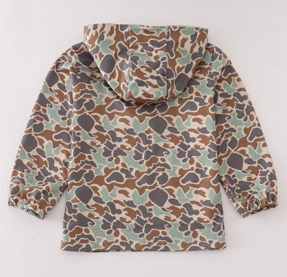 Camo Duck Embroidered Hoodie