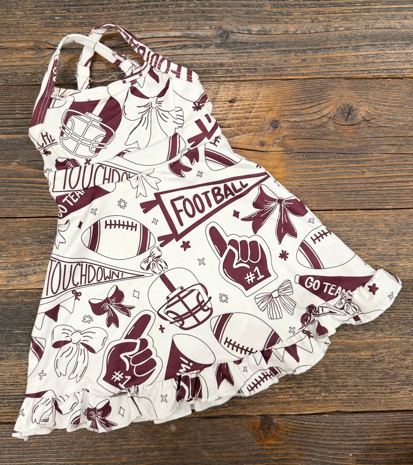 Game Day Football Tennis Dress