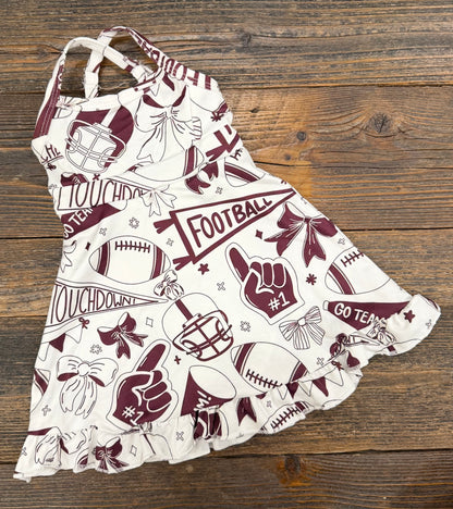 Game Day Football Tennis Dress