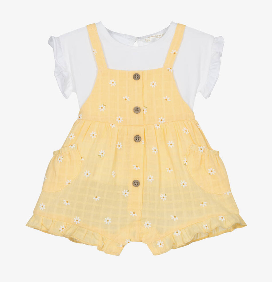 Mayoral Sunny Overall Set
