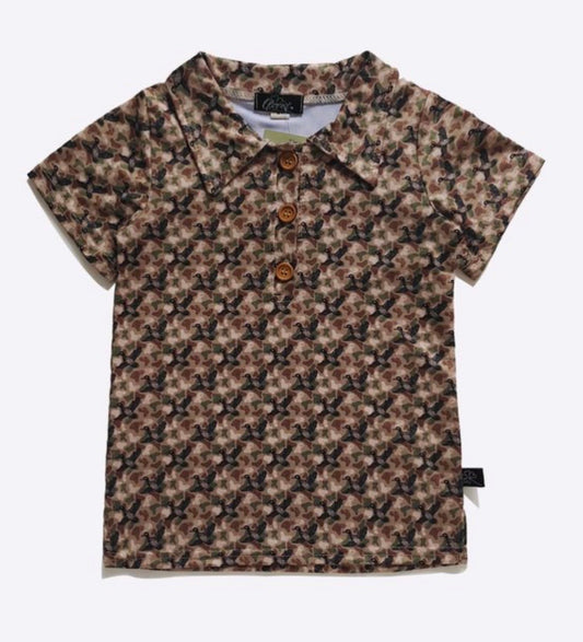 Camo Duck Polo