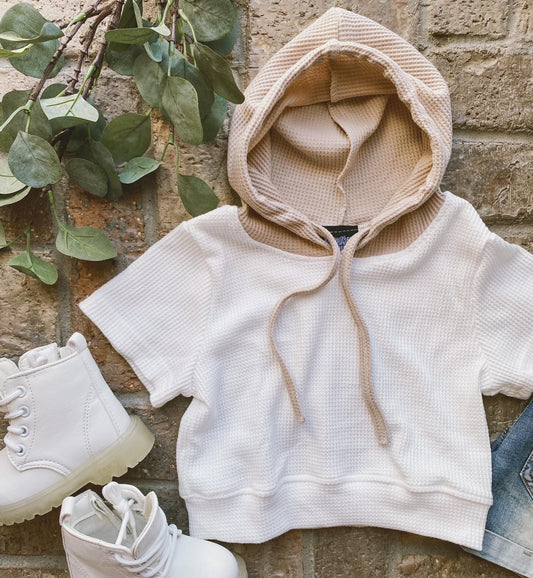 BB Neutral Colorblock Hoodie