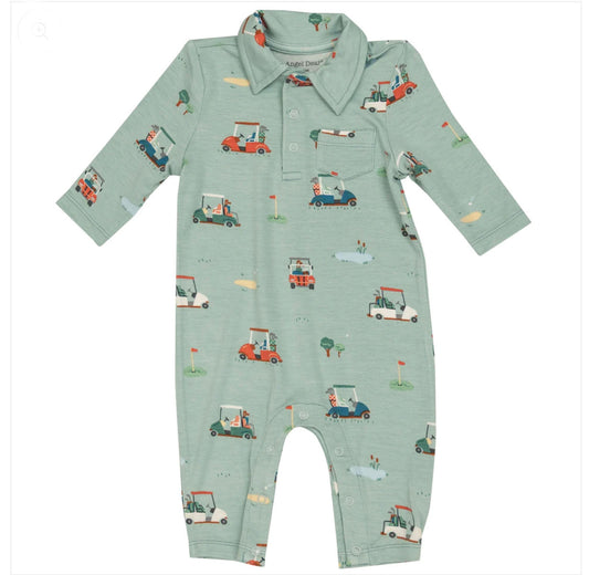 Angel Dear Golf Carts Polo Romper