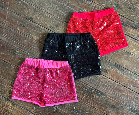Sequin Shorts